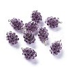 Autumn Theme Resin Pendants KY-I007-46-2