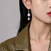 40Pcs 2 Styles Alloy Bead Ring Antique Fried Dough Twists Bead Ring Straight Hole Circle Bead Ring DIY Bracelet Accessories Materials JX593A-7