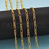 Iron Handmade Chains Figaro Chains Mother-Son Chains CHSM005Y-G-2