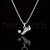 Football Soccer Shoe 667 Stainless Steel Pendant Necklaces for Men FS-WG4A7BD-02-1