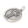 316 Surgical Stainless Steel Pendants STAS-Z073-23AS-2