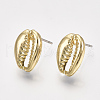 Alloy Stud Earrings X-PALLOY-S125-038-2