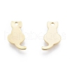 Brass Charms KK-C006-13G-1