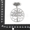 6Pcs 6 Styles Tibetan Style Alloy European Dangle Charms HJEW-FH00012-3