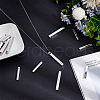   15Pcs 3 Styles 304 Stainless Steel Polished Pendant FIND-PH0020-86-5