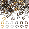 6 Colors Brass Wire Guardians and Protectors KK-LP0001-23B-1