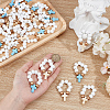 Wood Beads Pendants Decoration HJEW-OC00011-3