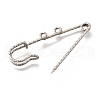 304 Stainless Steel Safety Pins Brooch Findings STAS-K252-11A-P-2
