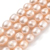 Natural Cultured Freshwater Pearl Beads Strands PEAR-P062-08I-2