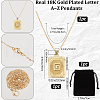 Beebeecraft 1Pc Brass Pendants NJEW-BBC0001-18G-2