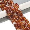 Natural Agate Beads Strands G-M437-B01-01J-1