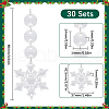SOFPLATE 30Pcs Acrylic Pendants TACR-SP0001-01-2