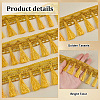   14 Yards Polyester Tassel Lace Ribbons OCOR-PH0004-32-4