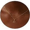 Fashionable Brass Letter Heart Pendant Necklaces for Women FS-WGD0E1D-12-1