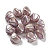Spray Painted ABS Plastic Beads KY-C017-08A-1