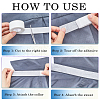 Gorgecraft 4 Roll Non-Woven Fabric Disposable Sweat Pad Tapes AJEW-GF0009-68-6