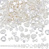 ARRICRAFT 450Pcs 15 Styles Acrylic & ABS Plastic Beads Imitation Pearls OACR-AR0001-23-1