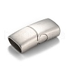 Tarnish Resistant 316 Surgical Stainless Steel Magnetic Clasps with Glue-in Ends X-STAS-F269-01MP-1