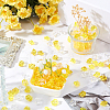 SUNNYCLUE 300Pcs 3 Colors Transparent Acrylic Beads OACR-SC0001-47C-4