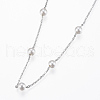 304 Stainless Steel Pendant Necklaces X-NJEW-G305-01P-2