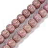 Natural Rhodonite Beads Strands G-Z080-B19-8x6mm-2