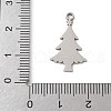 201 Stainless Steel Pendants STAS-S157-05P-3