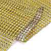 24 Rows Plastic Diamond Mesh Wrap Roll DIY-L049-05J-3