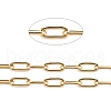 Ion Plating(IP) 304 Stainless Steel Paperclip Chains CHS-F010-01A-G-01-1