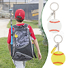 AHADERMAKER DIY Baseball Keychain Making Kit DIY-GA0005-59-6