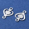Brass Filigree Connector Charms KK-F880-02S-01-2