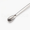 Iron Pigment Stirring Rod Spoon AJEW-WH0113-90C-2