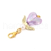Angel Transparent Acrylic Pendant Decorations HJEW-JM03459-02-5