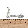Brass Pendants KK-C093-02P-3
