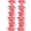 Synthetic Coral Dyed Carved Beads Strands CORA-K009-06A-08-1