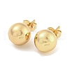 Brass Ear Studs EJEW-P261-01E-G-1
