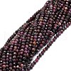 Natural Ruby Beads Strands G-E576-63C-1