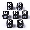 Opaque Acrylic Beads X-SACR-N002-01K-2