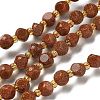 Synthetic Goldstone Beads Strands G-K387-A13-01-2