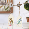 Olycraft Laser Cut Wooden Big Pendants WOOD-OC0001-62-6