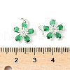 Brass Micro Pave Cubic Zirconia Pendants KK-U067-03S-02-3