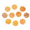 Natural Scallop Shell Beads BSHE-S122-2
