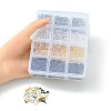 1200Pcs 12 Style Iron Screw Eye Pin Peg Bails IFIN-YW0001-79-4