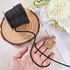 SUNNYCLUE 1 Roll 10M Round Braided Cowhide Cords WL-SC0001-03A-3
