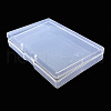 Transparent Plastic Storage Box CON-WH0070-13C-3