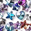 120Pcs 8 Style Electroplate Glass Pendants GLAA-LS0001-04-4