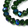 Electroplate Glass Beads Strands EGLA-A034-T8mm-L27-2