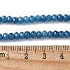 Dyed Natural Malaysia Jade Rondelle Beads Strands X-G-E316-2x4mm-54-2
