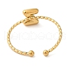304 Stainless Steel Open Cuff Rings RJEW-K261-02G-Z-3