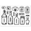 Custom Summer Theme PVC Plastic Clear Stamps DIY-WH0631-0297-8