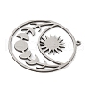 304 Stainless Steel Pendants STAS-S174-21P-2